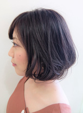 2018年秋のヘアスタイルサイド