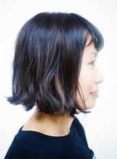 2018年秋のヘアスタイルサイド