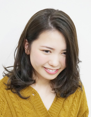 2018年秋のヘアスタイル正面