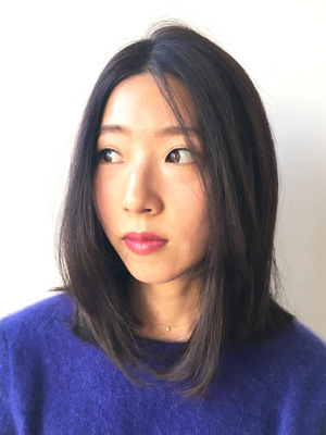 2018年冬のヘアスタイル正面